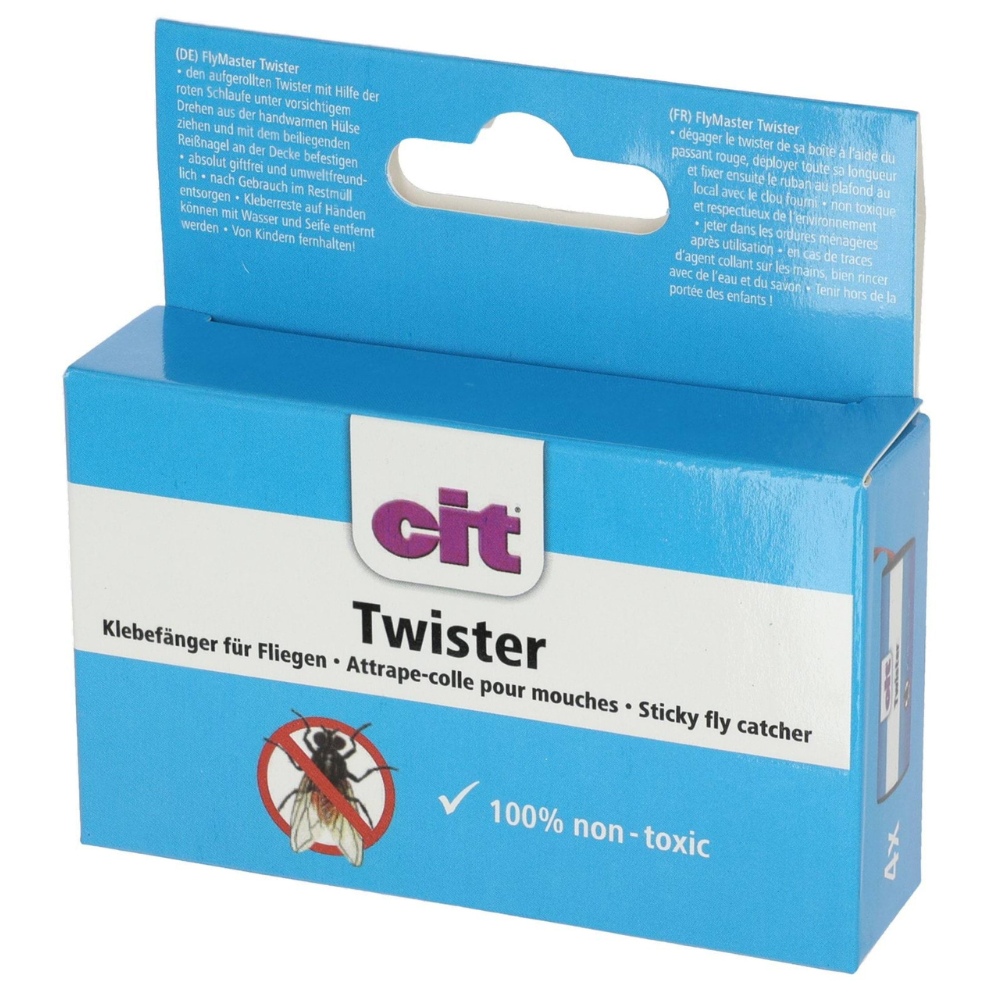 Mušu ķērājs Twister, 4 gab.